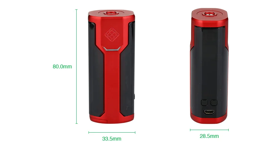 80W WISMEC SINUOUS P80 TC MOD W/O Battery