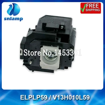

Snlamp replacement compatible ELPLP59 / V13H010L59 projector lamp bulb with housing for EH-R2000 EH-R4000 EH-R1000