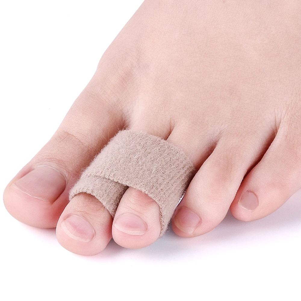 5pcs/lot Toe Finger Straightener Bandage Toe Hallux Valgus Corrector