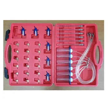 

Common rail portable diesel fuel injector flow tool