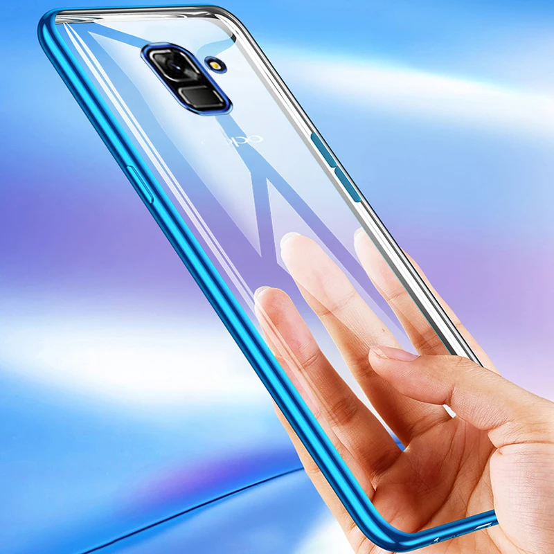 YonLinTan Coque чехол для Samsung Galaxy J6 2018 j 6 Plus j6plus прозрачный силиконовый мягкий