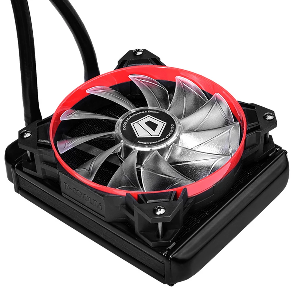  Water Cooler For Gaming VGA Card +LED Lighting Nvidia & ATI Laptop New ID-COOLING 120mm AIO Water C