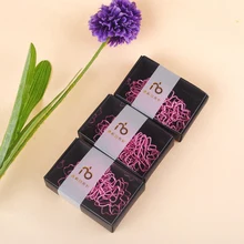 

nice book mark bookmark purple pin Pink paperpaper needle metal paper clip pink flower cute paper clips