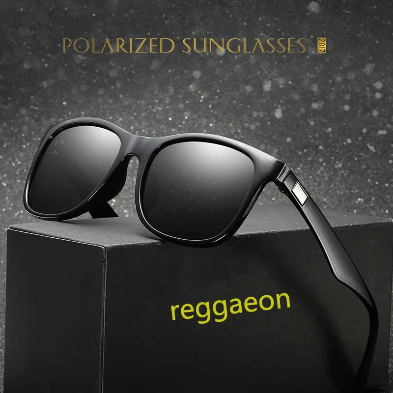 Женские поляризационные солнцезащитные очки reggaeon Ретро стиль 2020 HD синие унисекс