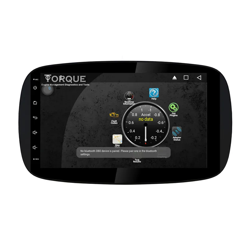 Best Ectwodvd 9inch Octa Core Android 8.1 Car DVD Player GPS Navigation Multimedia For Benz SMART 2015 11