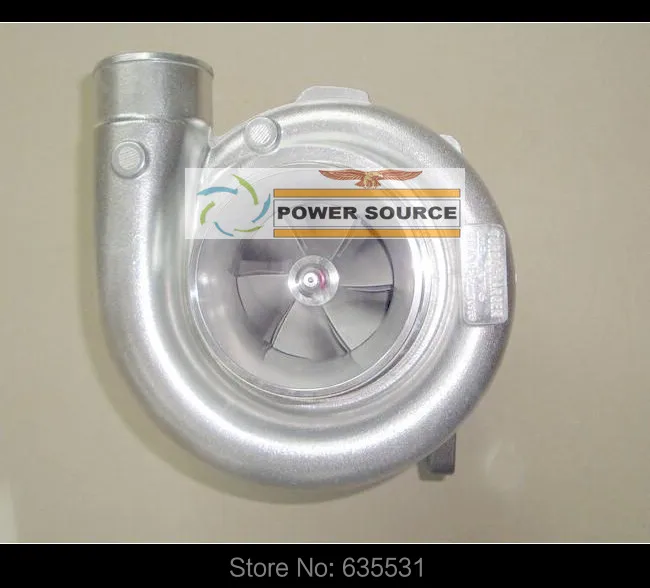 Turbo Turbine oil cooled Turbocharger T76 T4 Turbine AR .68 Comp AR 0.80 800HP-900HP Turbo charger - (6)
