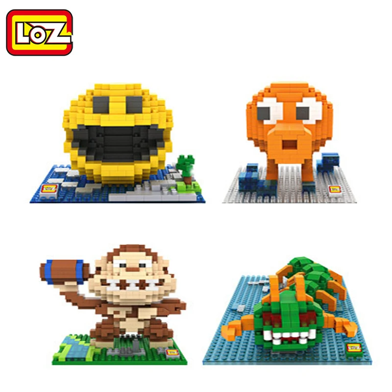 LOZ toys Pixels diamond Building Blocks kids toys gift game Pac Man diy
