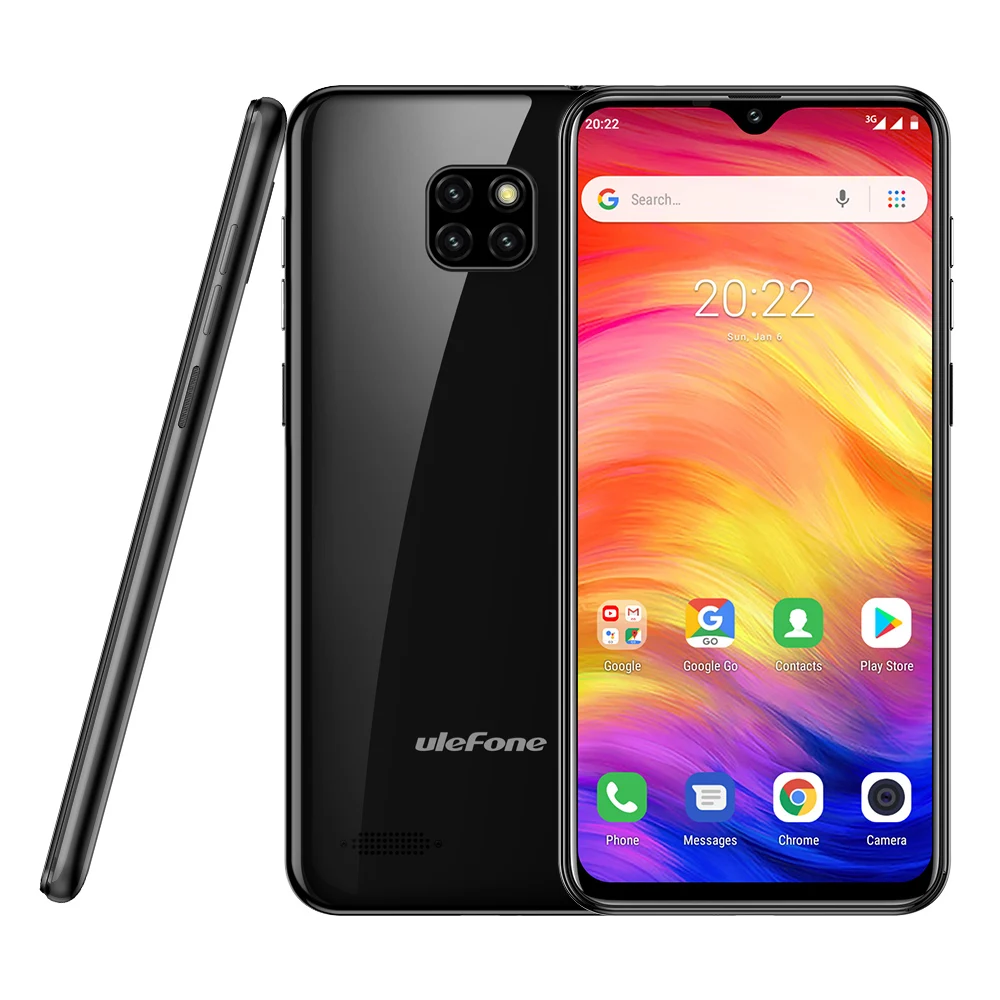 Смартфон Ulefone Note 7 3500 мАч 19:9 четырехъядерный 6,1 дюймовый экран капли воды 16 Гб ПЗУ мобильный телефон WCDMA мобильный телефон Android8.1 Смартфон Ulefone Note 7 3500 мАч 19:9 четырехъядерный 6,1 дюймовый экран капли воды 16 Гб ПЗУ мобильный телефон WCDMA мобильный телефон Android8.1