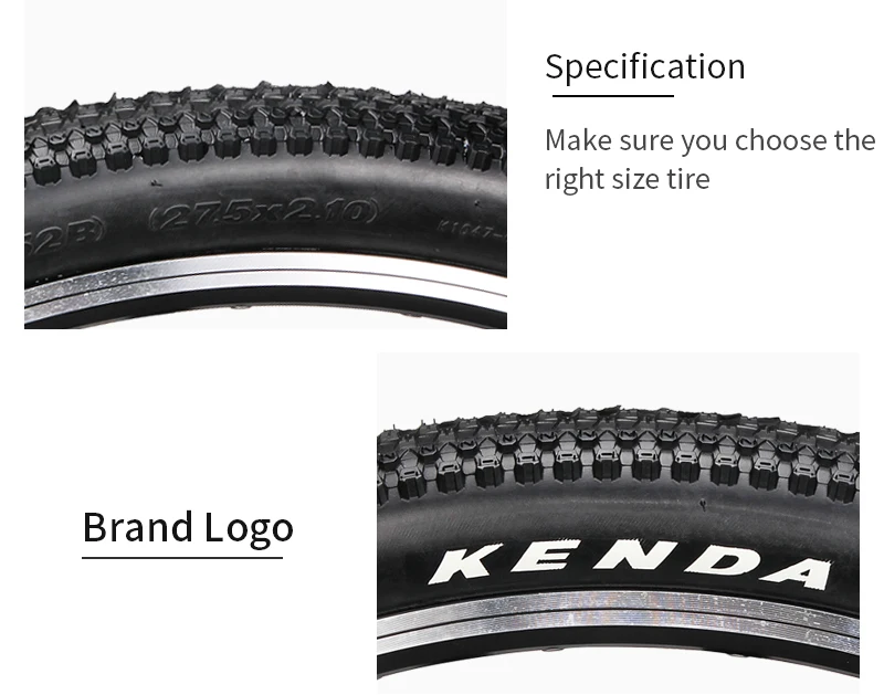 Kenda Folding Bike Tyre MTB 29 /27.5/ 26 Folding Bead BMX Mountain Bike Bicycle Tire Anti Puncture Ultralight Folding Tires