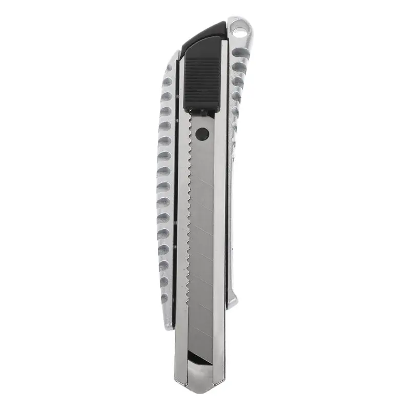 Stainless Steel Utility Knife Snap Off Retractable Razor Blade Box Wallpaper Cutter Tool Stationery Paper Cutter School Supplies Stainless Steel Utility Knife Snap Off Retractable Razor Blade Box Wallpaper Cutter Tool Stationery Paper Cutter School Supplies