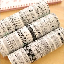 20 шт./лот пластиковая офисная клейкая лента милый мультфильм Водонепроницаемая школьная декоративная лента Новая мода студенческие подарки