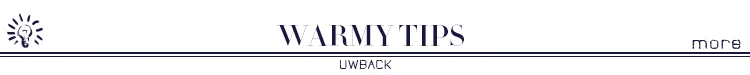 Warmy Tips