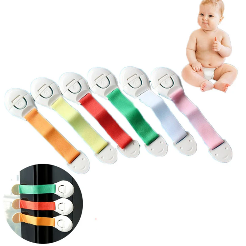 10pcs Child Kids Baby Cabinet Door Drawers Refrigerator Toddler Safety Locks Lot
