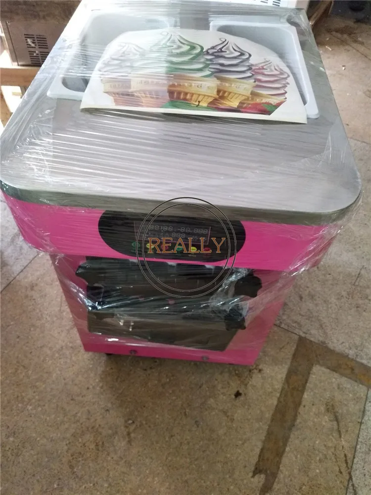 US $1.160.00 Commercial 3 flavor 22L soft serve ice cream machine portable yogurt gelato ice cream maker