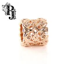 Endless Jewelry Bracelet Open Mirror Heart Million Spring Love Rose Gold Charms SJSB1322