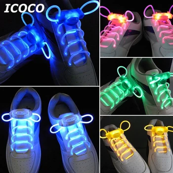 ICOCO 1 Pair 80cm LED Light for Glow Shoelace Glow Stick Flashing Colored Neon Shoelace Laces for Party Night Jogging Drop Ship
ICOCO 1 Pair 80cm LED Light for Glow Shoelace Glow Stick Flashing Colored Neon Shoelace Laces for Party Night Jogging Drop Ship