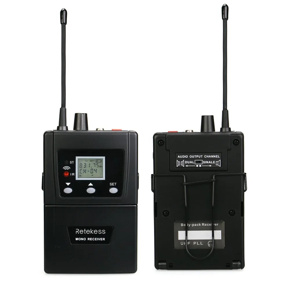 5 pcs Retekess T127 RF اللاسلكية الصوت استقبال مؤتمر نظام الترجمة الفورية مع سماعة ل اجتماع F9419