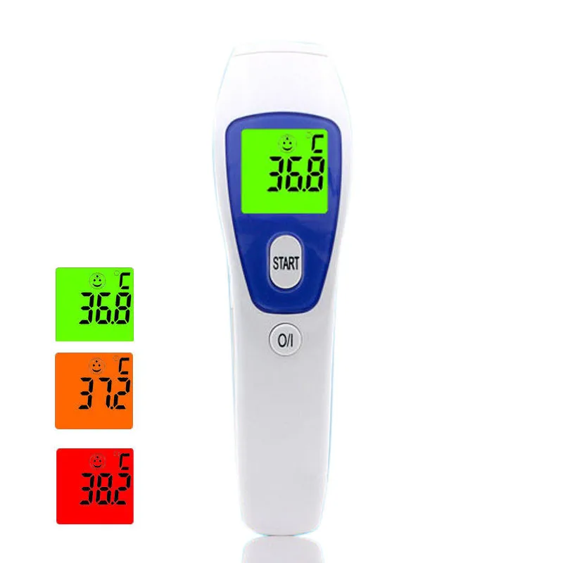 

Smat Home 2 in 1 Digital Infrared Non-contact Forehead Infant Electronic Body Object Thermometer for Baby Kids Safe