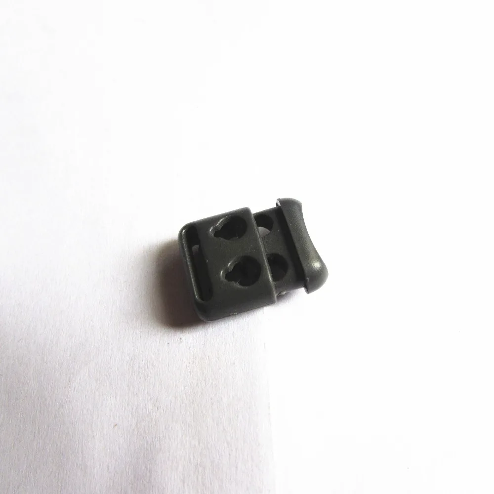 Double Hole Plastic Cord Lock