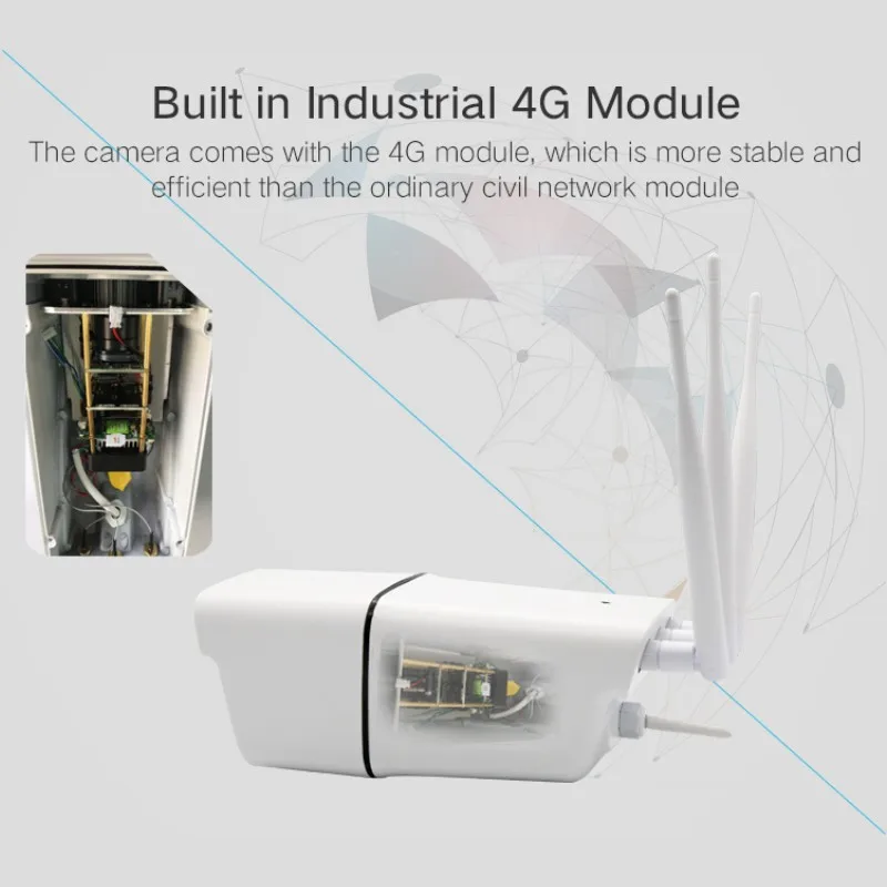 Z6U Full HD 1080P Bullet IP камера беспроводная GSM 4G sim карта Wifi наружная Водонепроницаемая CCTV