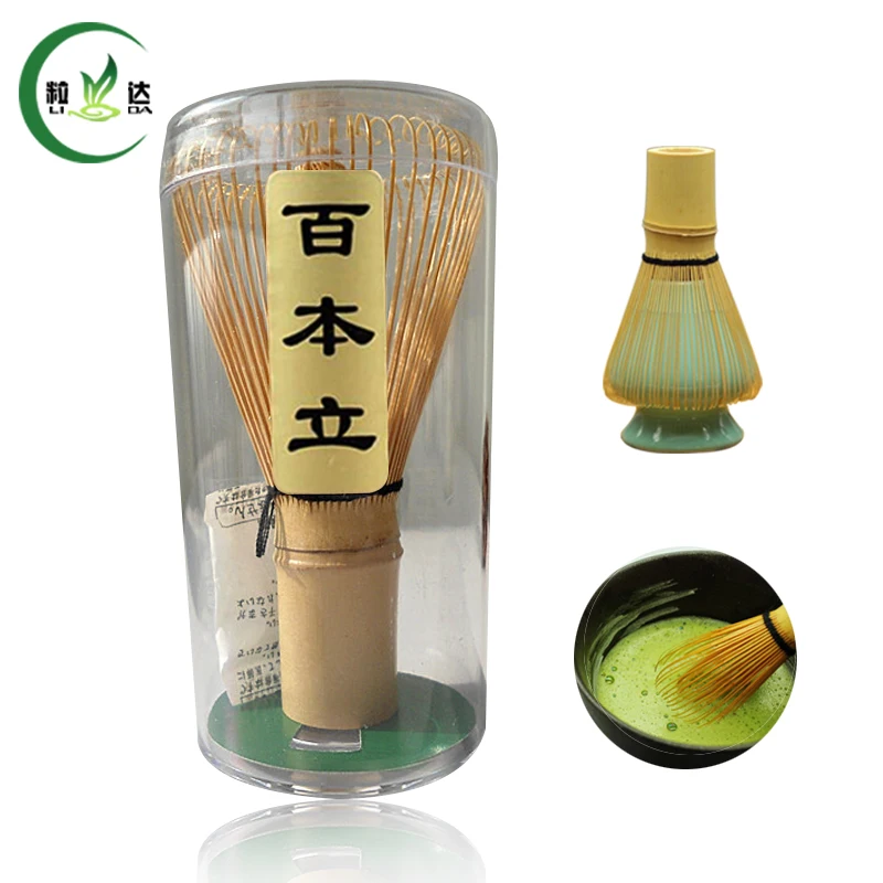 10 5x6 см Bamboo матча Baibenli взбейте * Бамбук Матча порошок Зелёный чай Chasen