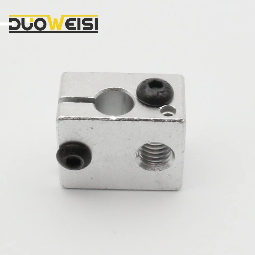 Aluminium Heat Block For 3D Printer V6 J-head Makerbot MK7/MK8 Extruder ~! 