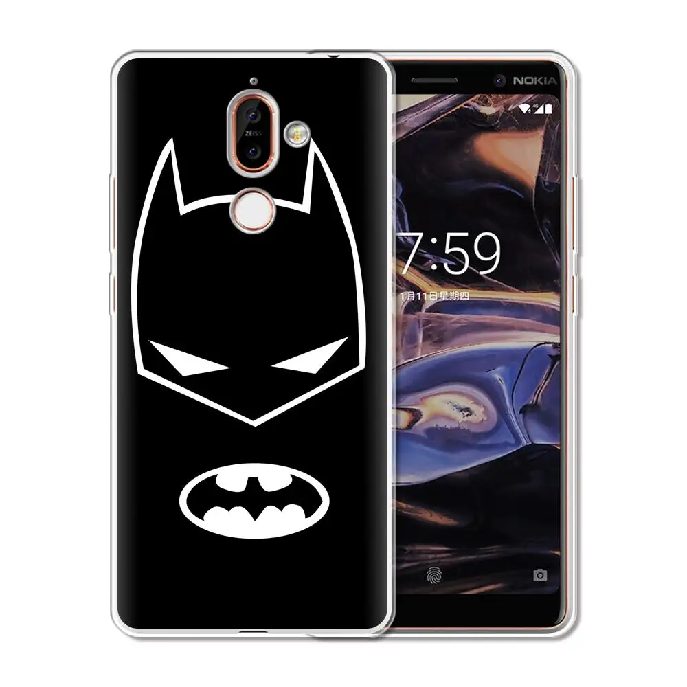 Чехол для Nokia 1 2 3 5 6 7 8 9 X7 X5 X6 2018 Plus чехол телефона мягкий силиконовый бампер из