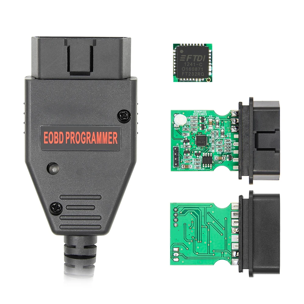 Galletto 1260 FTDI ECU Flasher сканер FT232RQ кабель для диагностики автомобилей OBDII EOBD ECU Программатор для EDC15 EDC16 интерфейс