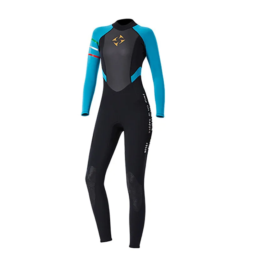 Wetsuits Women 3mm Diving Suit Full Body Scuba Wetsuit Surf Swimming Jumpsuit One piece Swimsuit #2P22 (13)