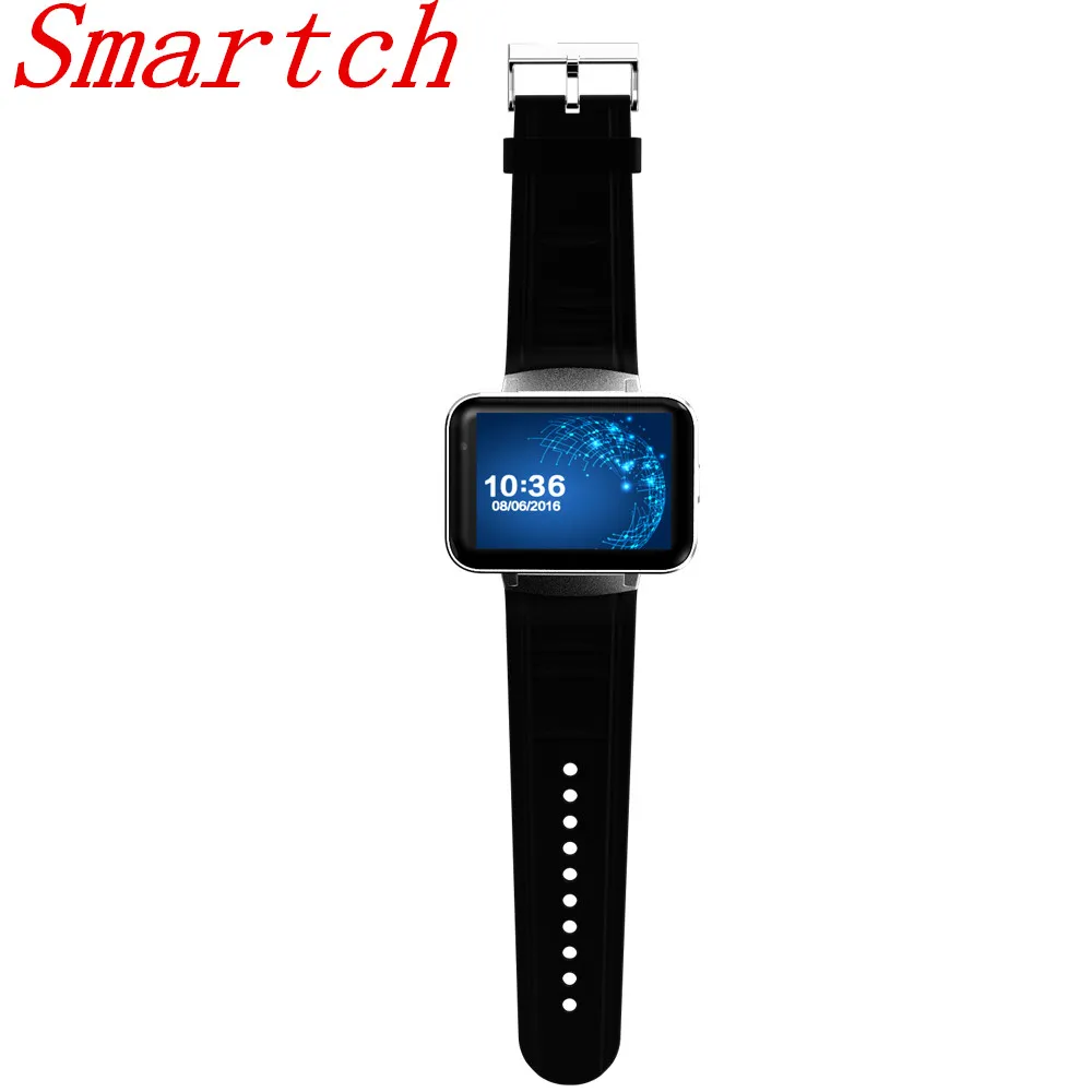 

Smartch DM98 Smart Watch MTK6572 A OS 3G WIFI GPS Bluetooth 4.0 Support SIM Card Dual Core 4GB ROM Camera Smartwatchndroid 4.4