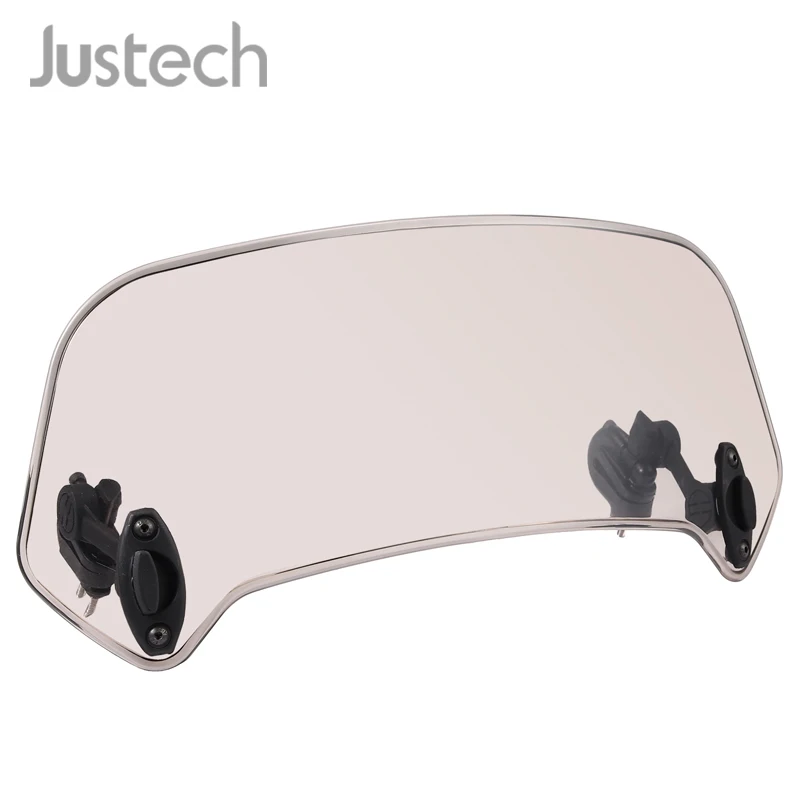 Universal Motorcycle Windshield Adjustable Clip On Windshield Extension