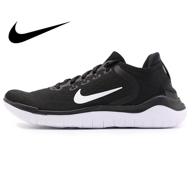 

Original 2018 NIKE FREE RN Men's Running Shoes Cushioning Lace-up Comfortable Casual Breathable Jogging Outdoor Sports Sneakers