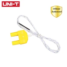 UNI-T UT-T09K Temperature Probe Range -40 to 260 Degrees Celsius for UT213C UT216C UT139C UT210D UT171C UT222 UNI-T UT-T09K Temperature Probe Range -40 to 260 Degrees Celsius for UT213C UT216C UT139C UT210D UT171C UT222