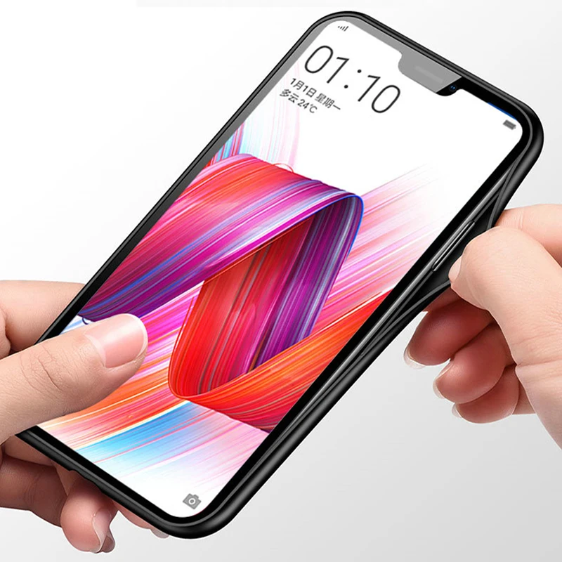 Милый мультфильм закаленное Стекло ЧЕХОЛ ДЛЯ vivo X21 защитных чехлов чехла для в