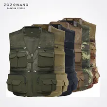 ZOZOWANG spring autumn high quality new vest men men summer fishing photography mountaineering vest men summer cotton ZOZOWANG spring autumn high quality new vest men men summer fishing photography mountaineering vest men summer cotton