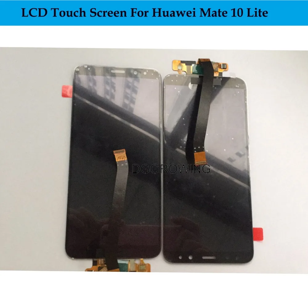 

VDG 10PCS/Lot Good LCD Touch Screen Display Touch Screen Digitizer Replacement for Huawei Mate 10 lite Nova 2i LCD RNE-L21