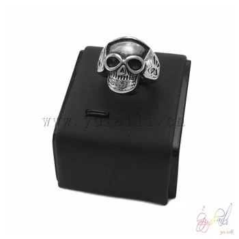 

Yulaili Pure Manual Skull Ring Hot Sale New 361L Stainless Steel Ring