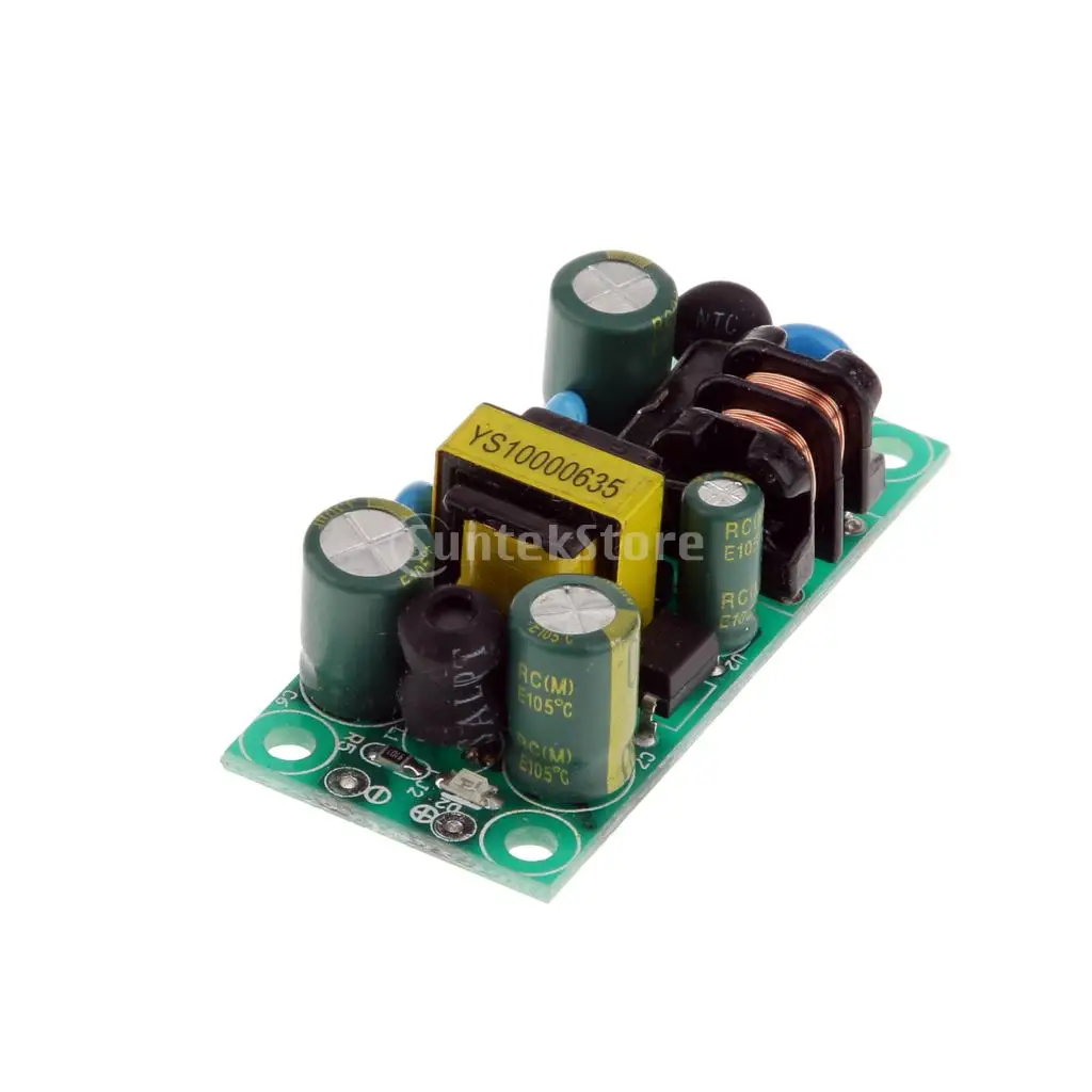 AC-DC 12V 500mA Converter Isolation LED Bare Plate Power Supply Module Board Pack of 1