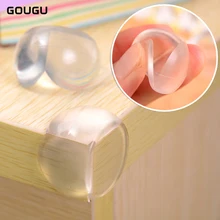 8 шт./лот стол Защита краев и углов мягкий ПВХ прямоугольный протектор стол Защитная крышка продукт для безопасности детей