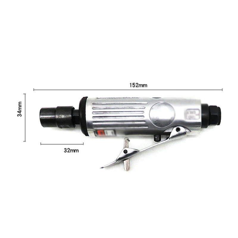 For Car Tire Repair 1/4" Pneumatic Grinder Air Grinding Tool Polishing Machine