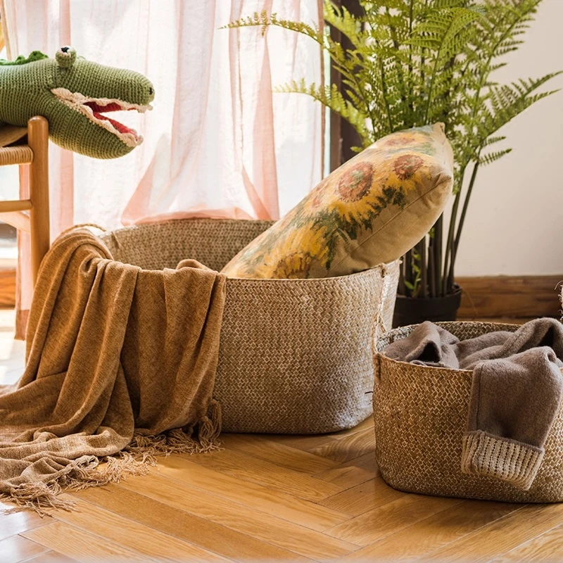 15% ، باليد سلة تخزين منسوجة سلة الغسيل الحمام صندوق تخزين المنزل الديكور الحرف ل الطبيعي الأعشاب البحرية 15% ، باليد سلة تخزين منسوجة سلة الغسيل الحمام صندوق تخزين المنزل الديكور الحرف ل الطبيعي الأعشاب البحرية