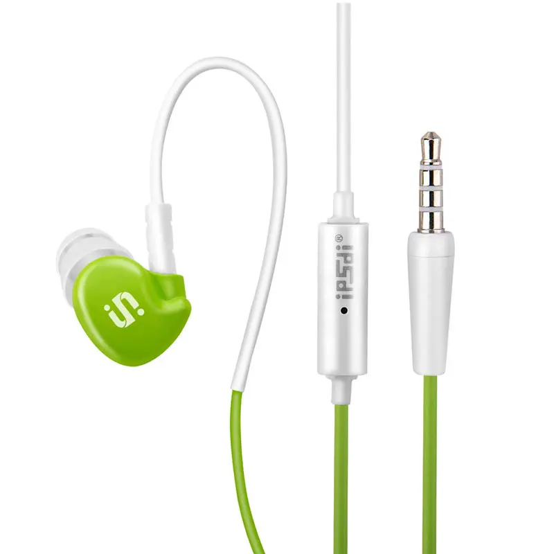 

Ipsdi HF211 Ear Hook Earphone Outdoor Sports Headphone Wired MP3 Headset Noice Cancelling Headphone for iPhone Samsung Xiaomi