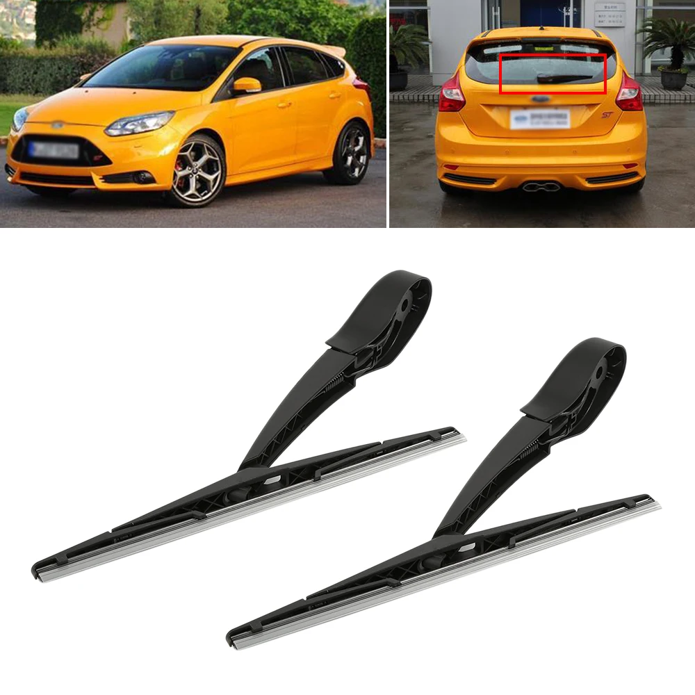 Rear Windshield Wiper Arm & Blade Set For Ford Focus ST 2012 2016in