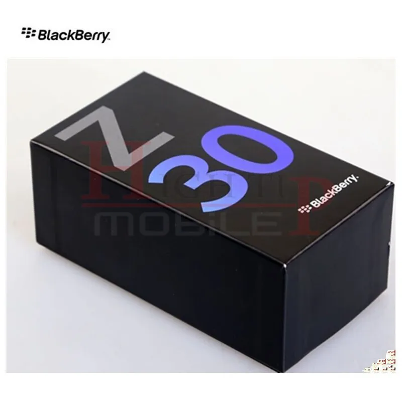 Разблокированный Z30 BlackBerry мобильный телефон 8.0MP камера 5 дюймов сенсорный экран двухъядерный 16 Гб rom 2G/3g/4G сеть Восстановленный