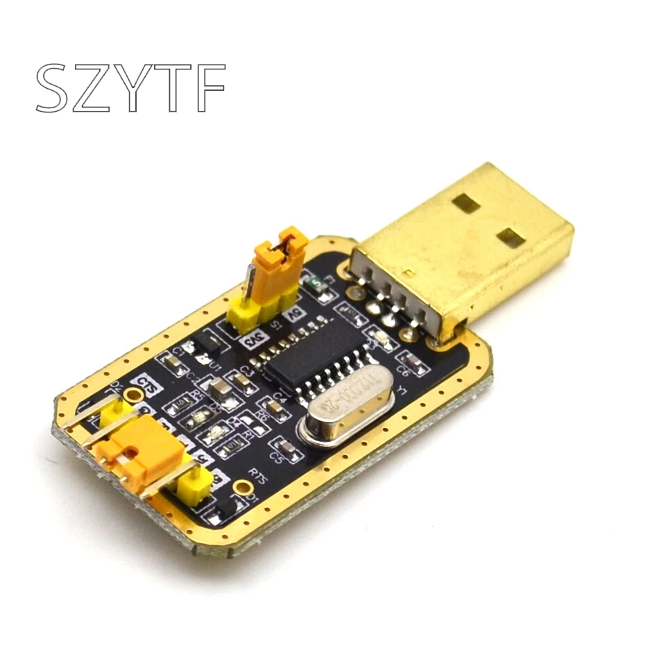 

CH340G RS232 upgraded USB to TTL module to serial in nine upgrade board with Brush cable