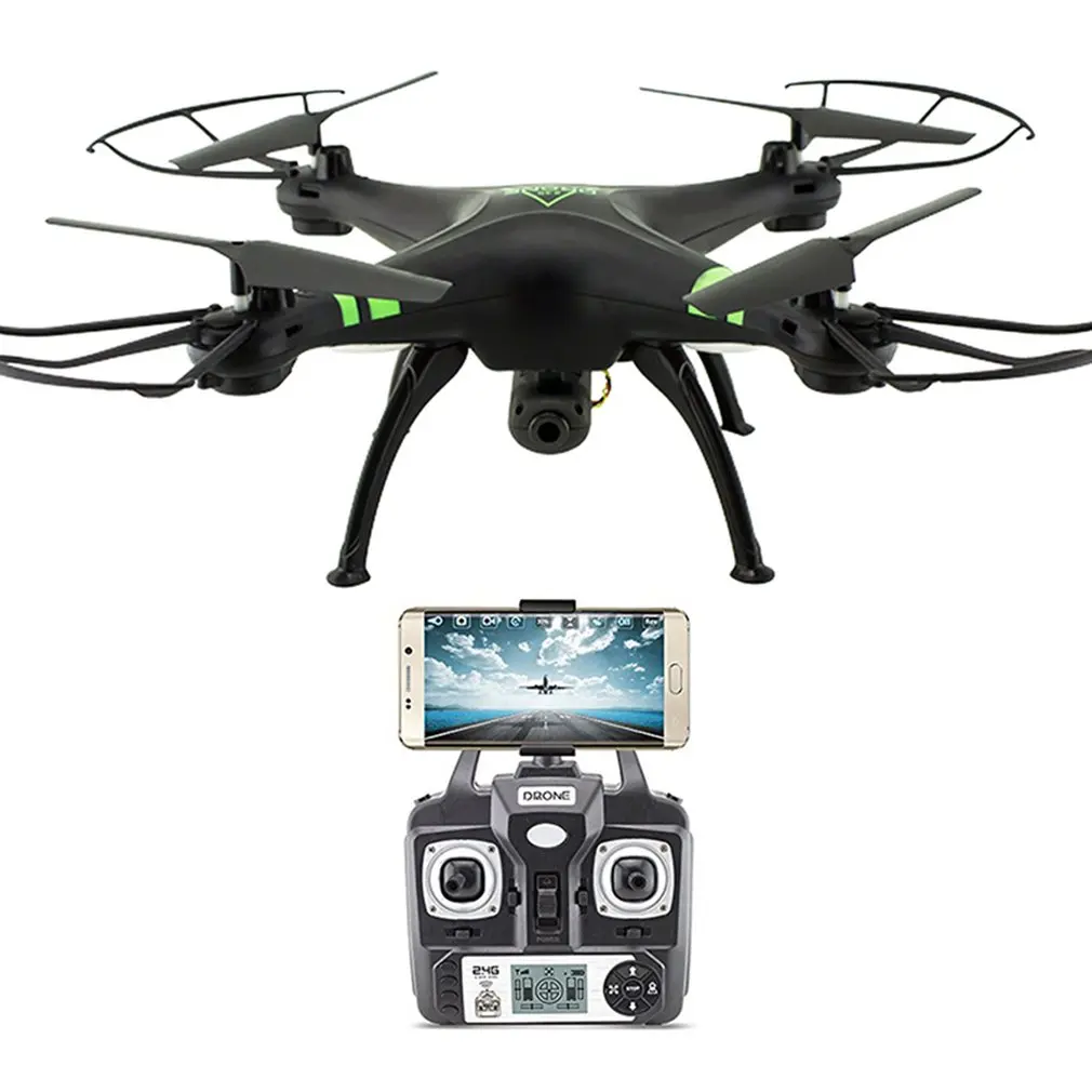 

X53 Mini Drone with 30M WIFI FPV and Phone Clip Auto-Return/Height Holding Surveillance with Remote Control Quadcopter RC Hobby