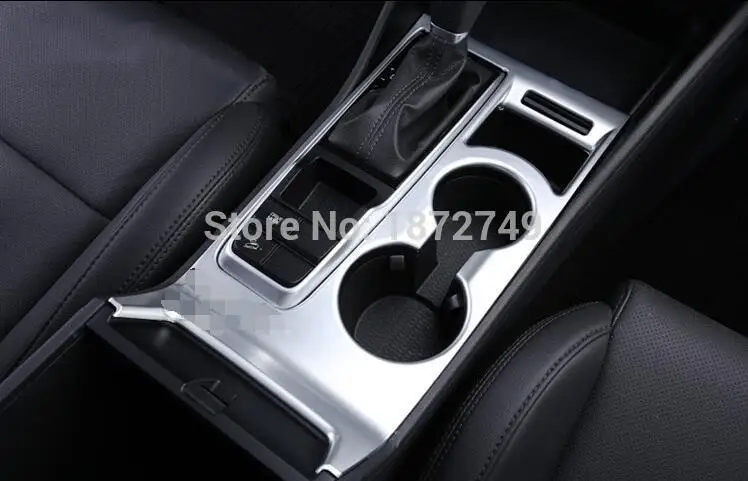 

Car Gear Panel Stick Cover Interior Decoration Trim For Hyundai Tucson 3th 2015+ 2016 LHD ABS Accessories Car-styling