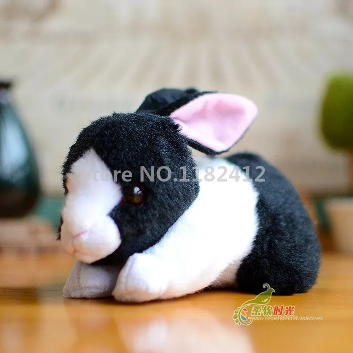 Пасхальный кролик Кролик плюшевая игрушка чучело Creampuff Банни шашки хлопок дымчатый Джемпер сиреневый детские игрушки