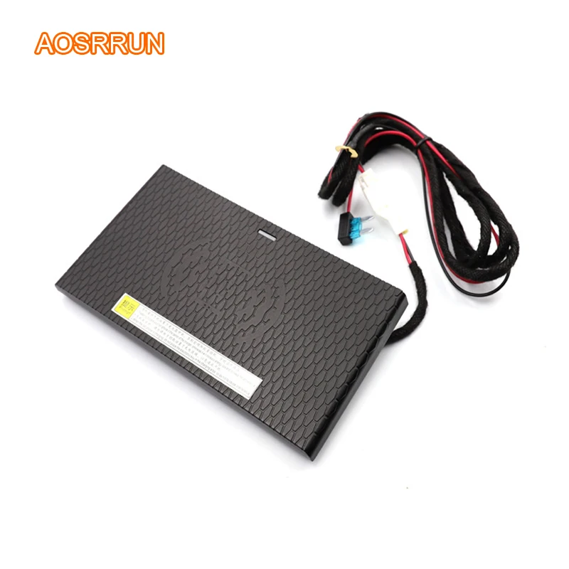  Car Mobile phone QI wireless charging Pad Module Car Accessories For Jaguar F-PACE XE XF 2016 2017 