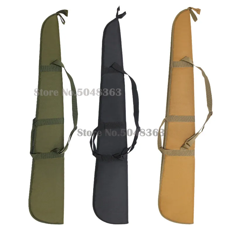 

130cm Tactical Nylon Gun Bag Soft Padding Durable Water-Resistant Air Rifle Bag Carrying Case for Military Shooting